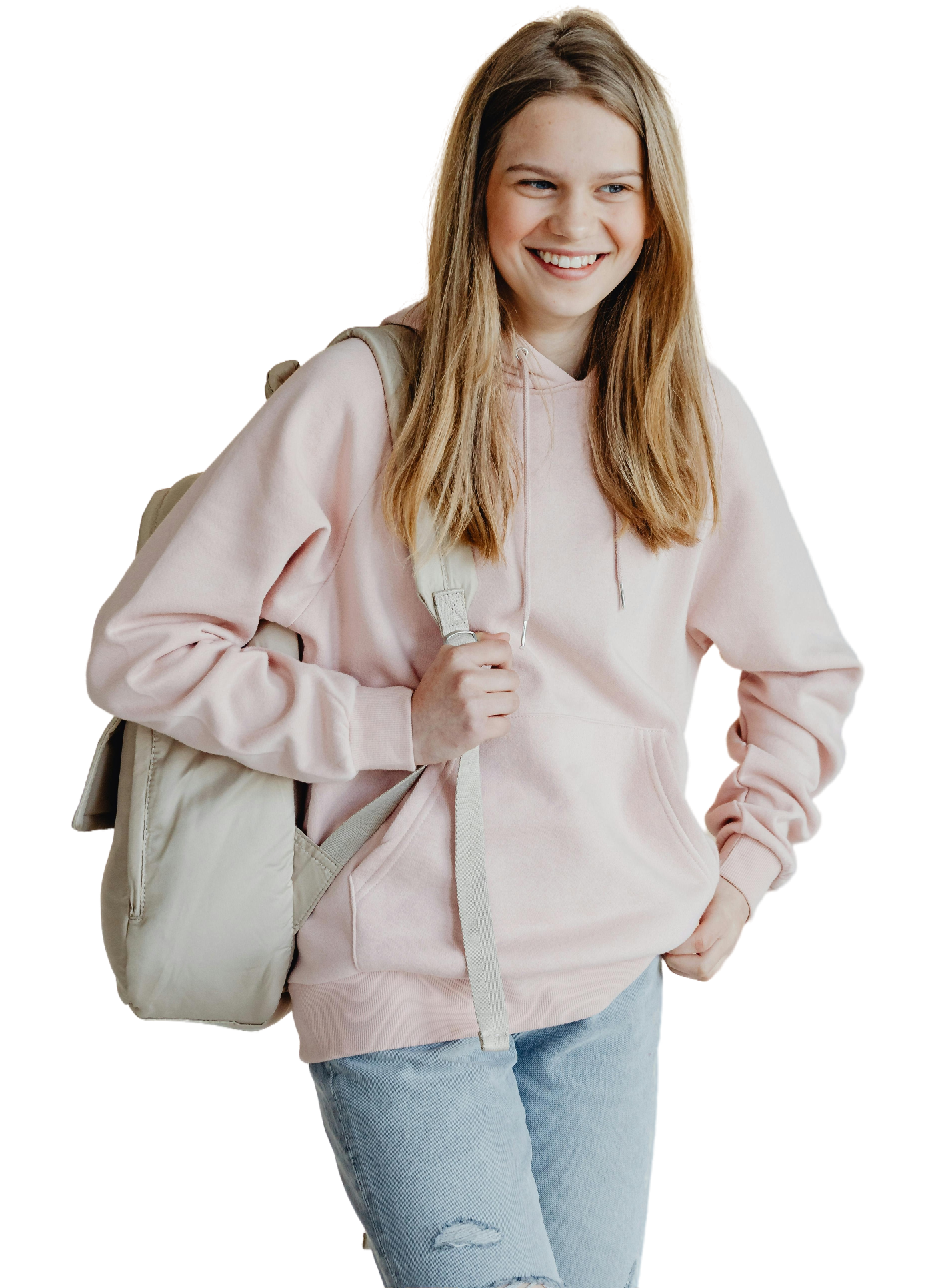 Patenkinta mokinė Karolina mokosi su Tutoris